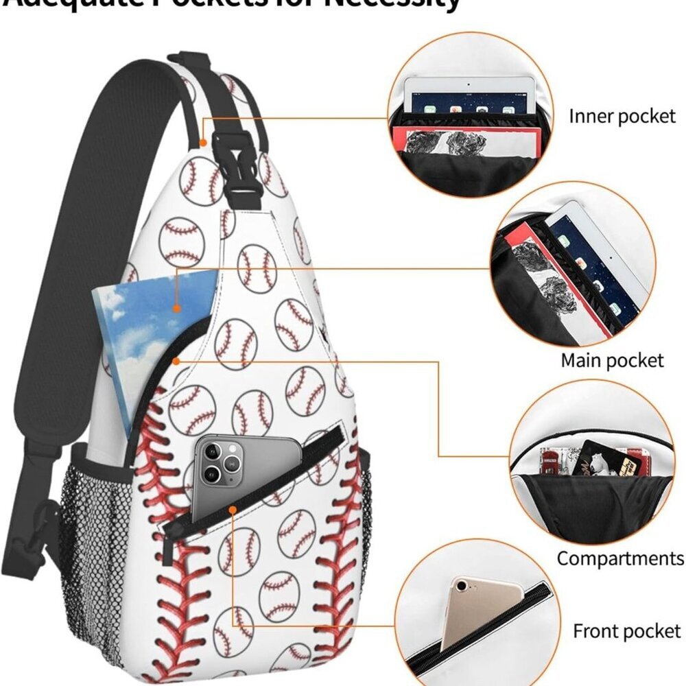 Lightweight Adjustable Sling Backpack For Men & W… - image 4